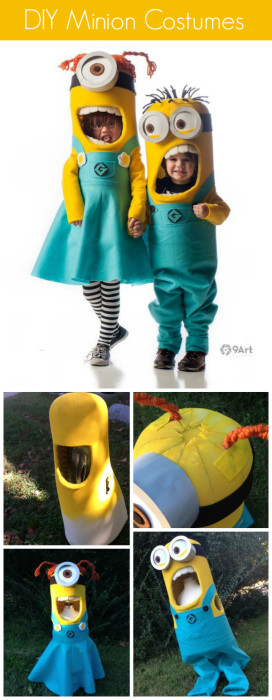 Minion-costumes-collage