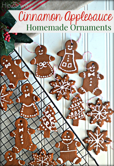 Cinnamon Applesauce Ornaments