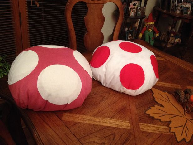 DIY Mario Kart Toad and Toadette Mushroom Hat