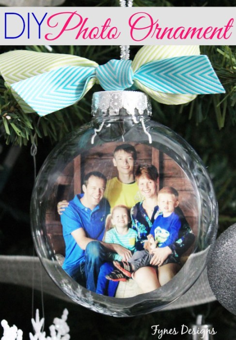 DIY Photo Ornament