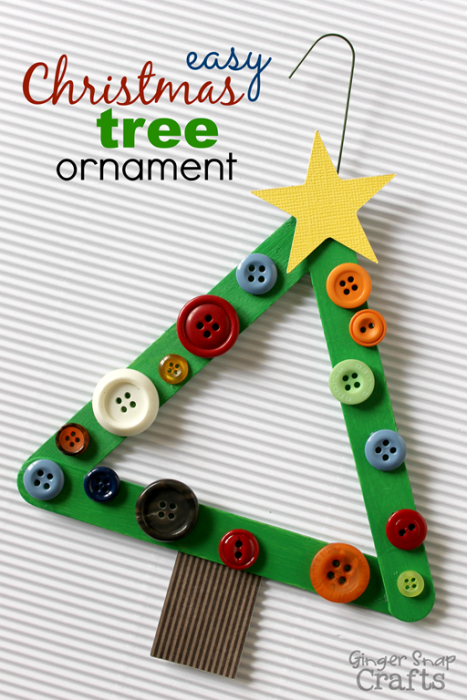 Easy Christmas Tree Ornament