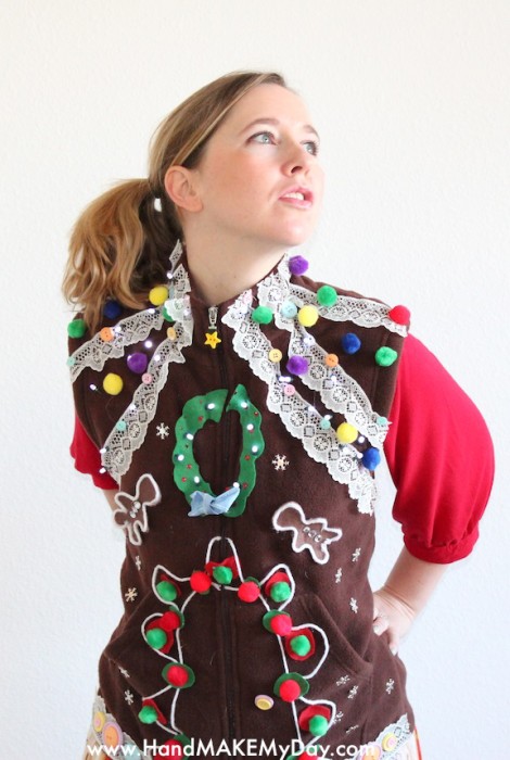 Gingerbread Vest