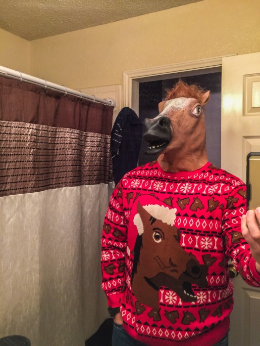 Horse Ugly Christmas Sweater