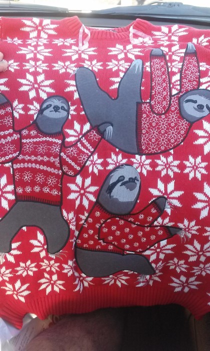 Lemur Ugly Christmas Sweater