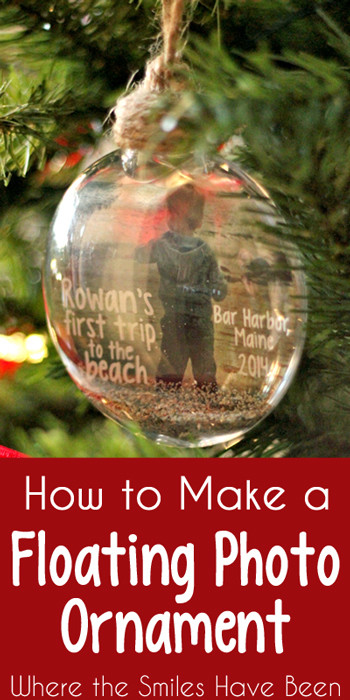 Make a Floating Photo Ornament