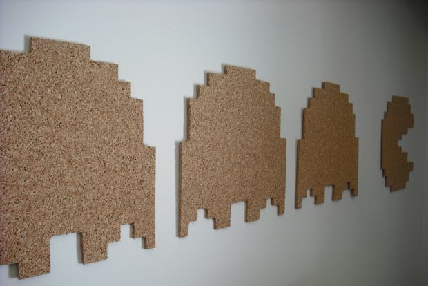 Pac Man Cork Board