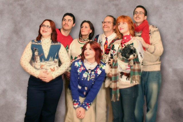 Ugly Sweaters Christmas Card