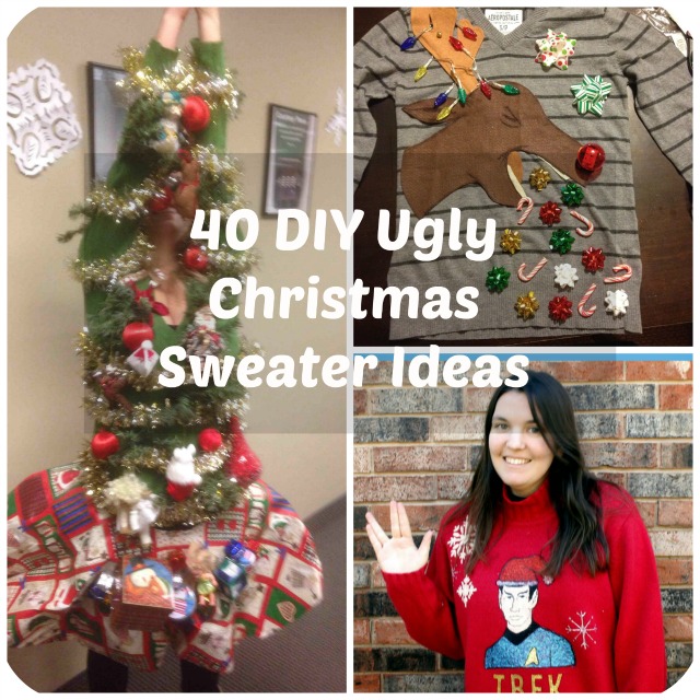 53 DIY Ugly Christmas Sweater Ideas