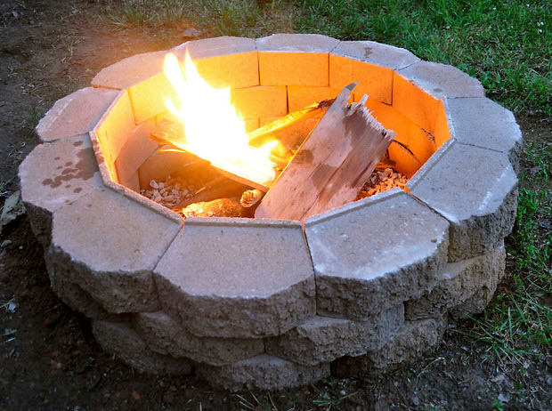 DIY Project How to Build a Backyard Fire Pit