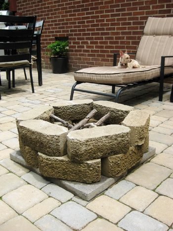How to Build a Backyard Fire Pit for 28