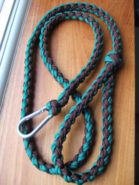 Paracord Dog Leash from BudgetLightForum