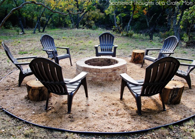 Simple Outdoor Firepit