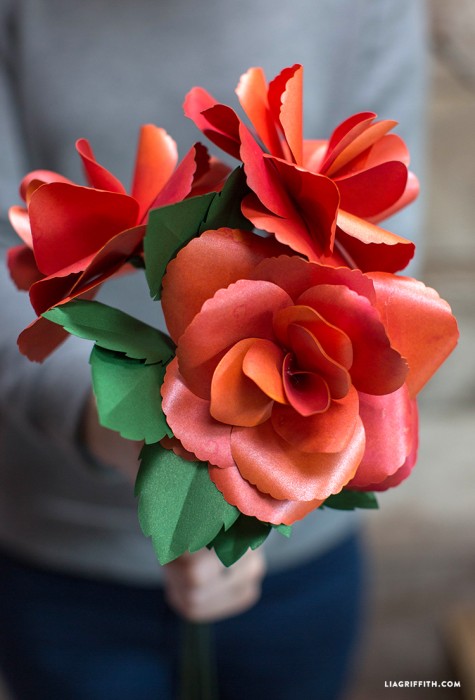 Paper_Garden_Rose_Flower_DIY