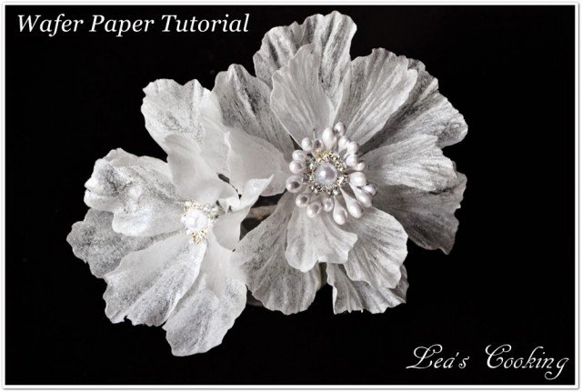 Wired Wafer Paper Flower Tutorial