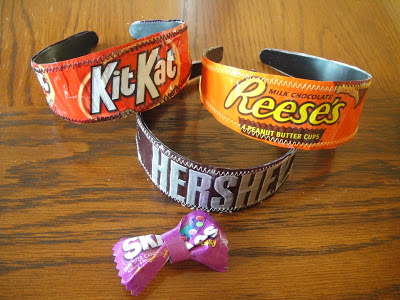 Candy Wrapper Headband Tutorial