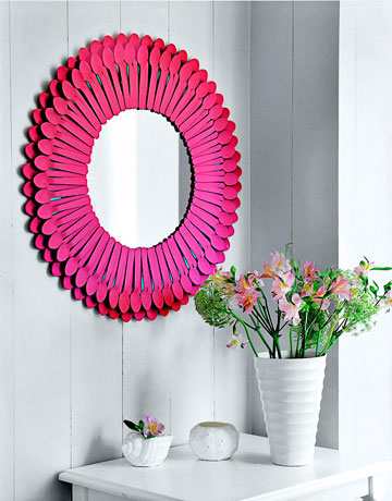 Colorful DIY Mirror