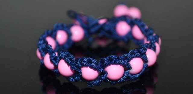 How to Weave Shamballa Friendship Bracelet with Beads