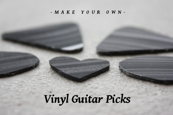 Make Your Own Vinyl Guitar Picks