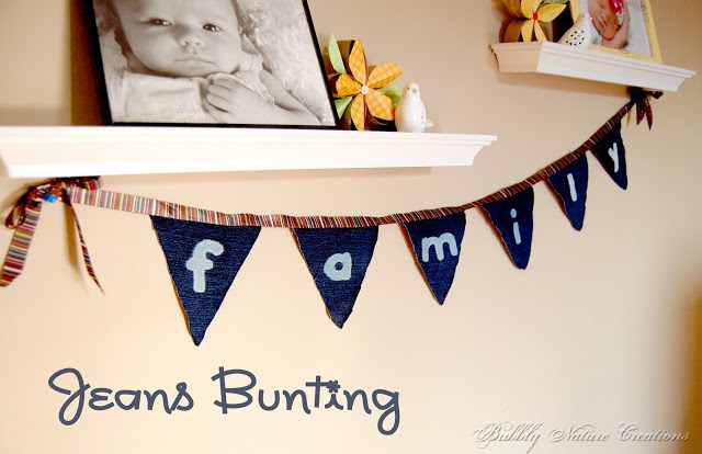 jeans bunting