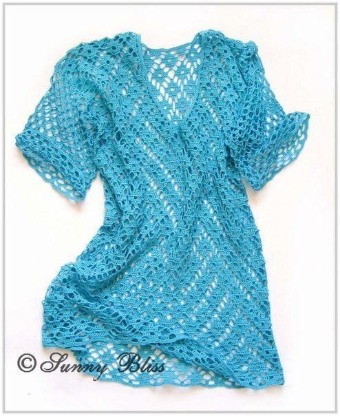 Free Crochet Pattern for Spectacular Tunic