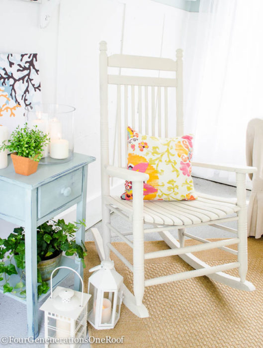 How to Spray Paint a Rocking Chair