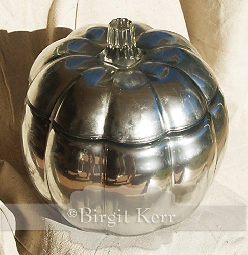 Mercury Glass Pumpkin