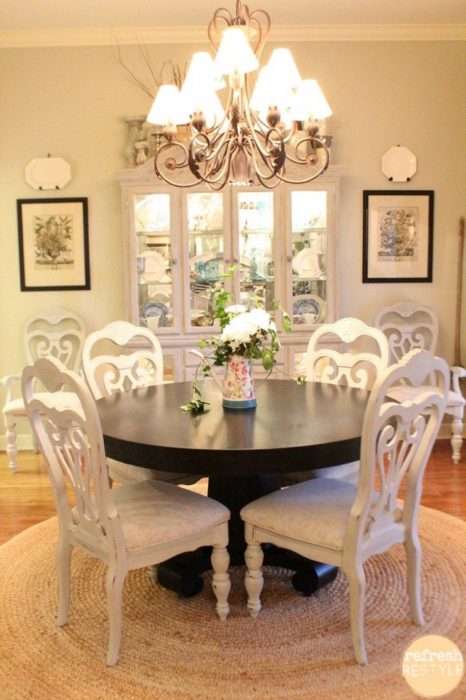Spray Paint Dining Room Chairs