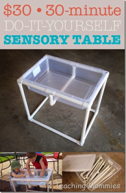 30 Dollar 30 Minute DIY Sensory Table