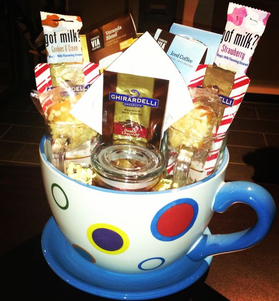Chocolate Coffee and Goodies Gift Basket