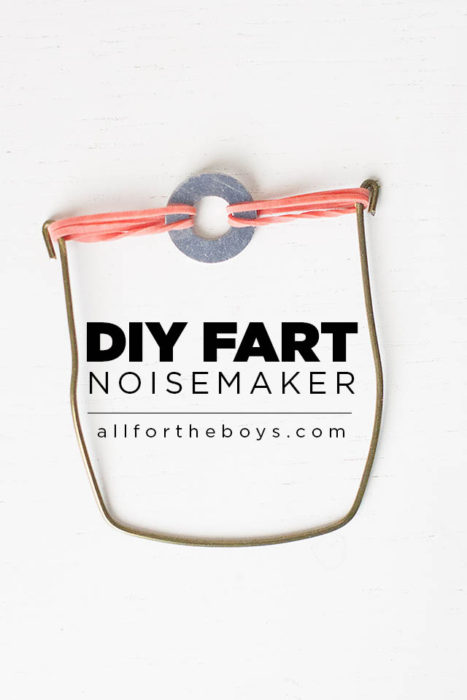 DIY Fart Noisemaker