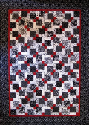 Disapearing 9 Patch Quilt