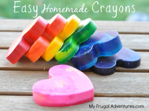 Easy Homemade Crayons