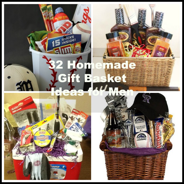 homemade father day gift baskets