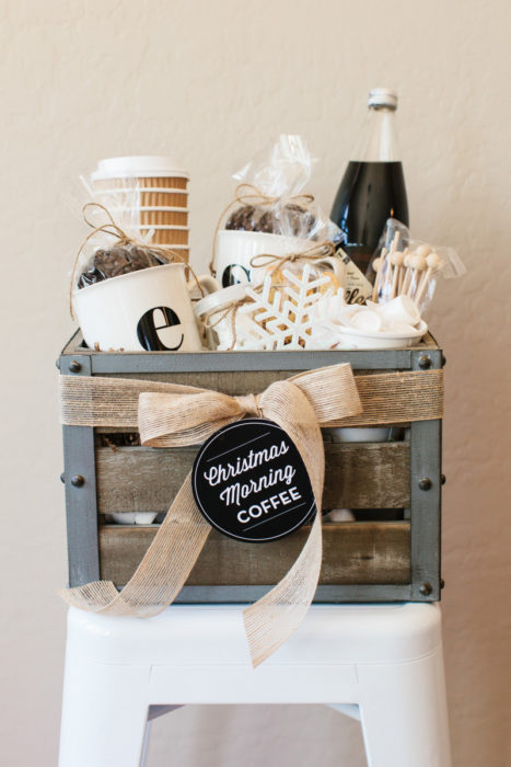 How to Make a Coffee Gift Basket