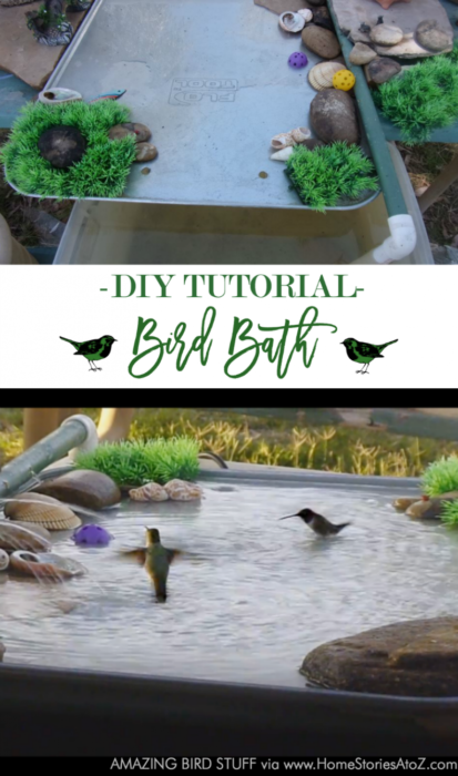 DIY Bird Bath