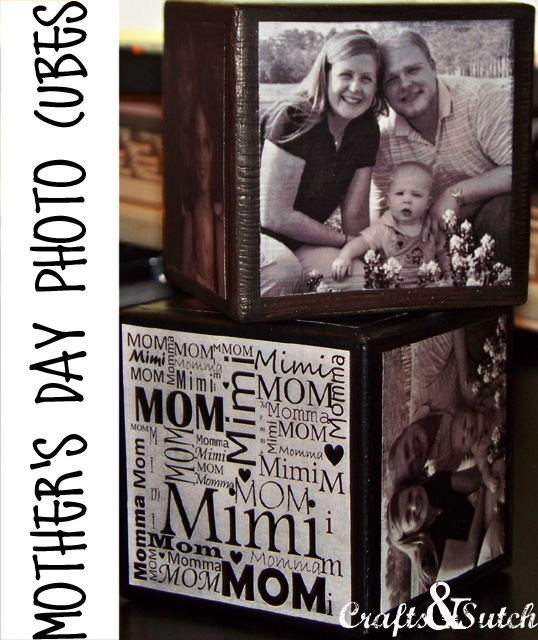 DIY Photo Cube Craft