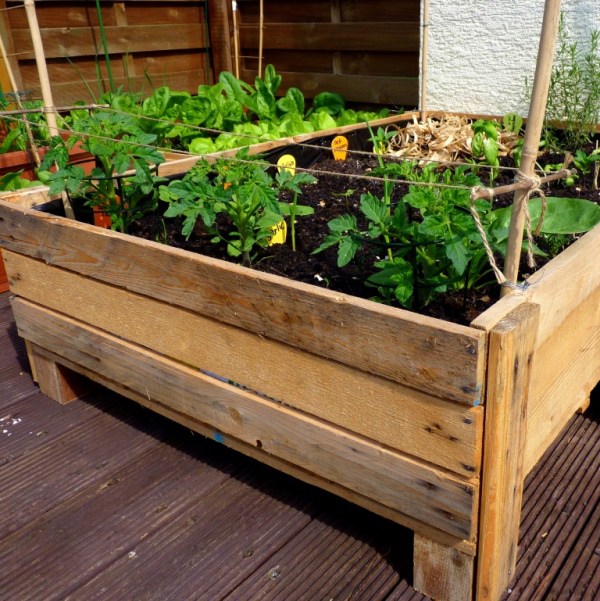 DIY Planter Box from Pallets