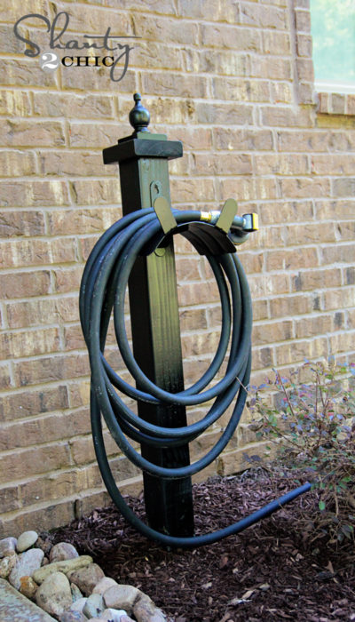 Hose Holder for the Garden DIY