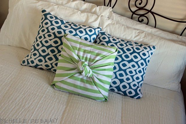 No Sew Pillow Case DIY