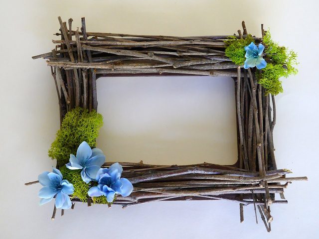 Rustic Twig Frame