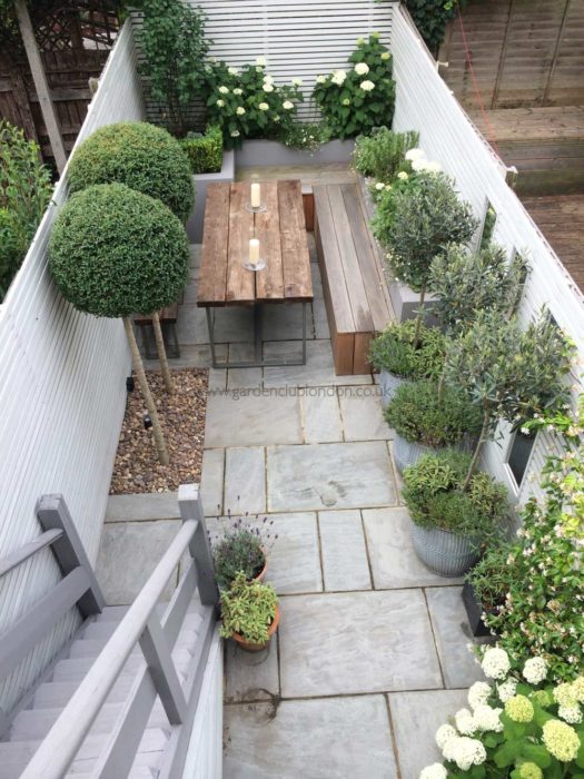 Slim Rear Contemporary Garden Design London