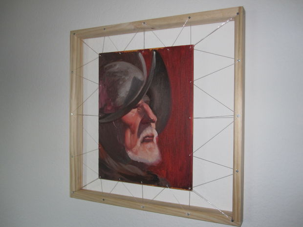 Suspended Picture Frame