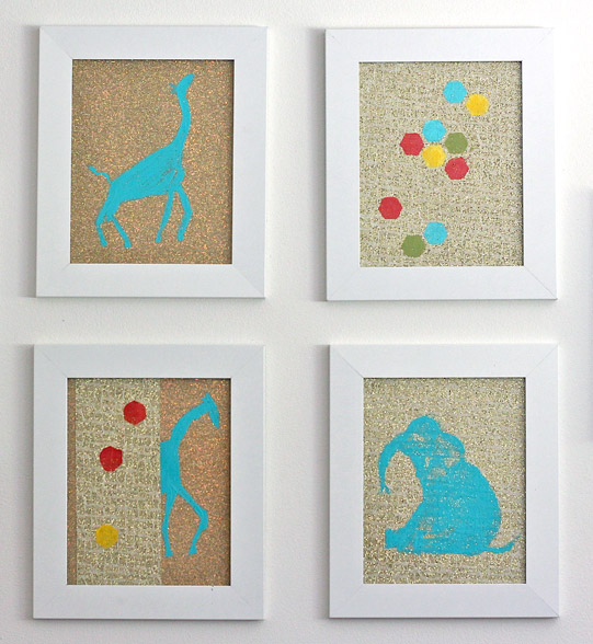 Animal Wall Art For Baby S Nursery