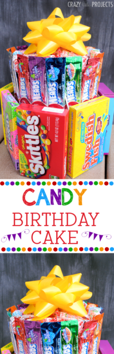 Candy Birthday Cake