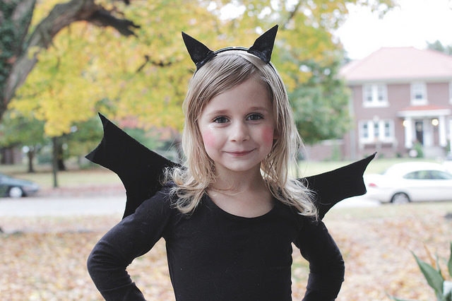 DIY Halloween Bat Costume