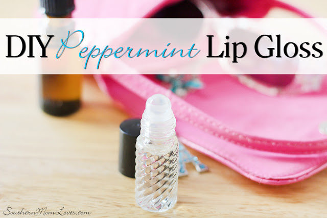 DIY Peppermint Lip Gloss