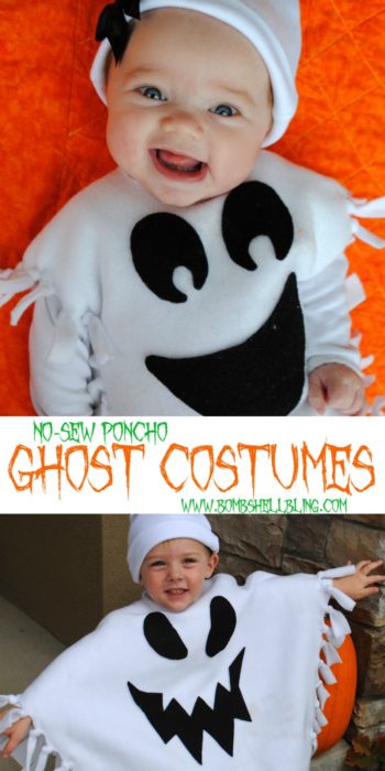 Easy No Sew Ghost Costume