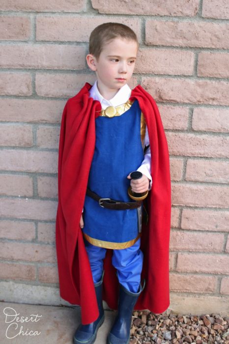 Easy Snow White Prince Costume