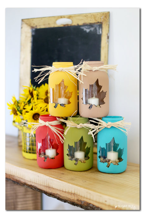 Fall Mason Jar Craft