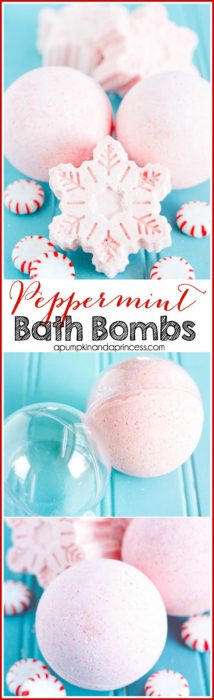 Peppermint Bath Bombs